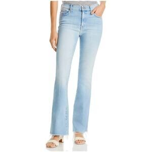 B75 Mother Jeans The Weekender Fray Womens 32 California Cruiser Boho Y2K Baddie